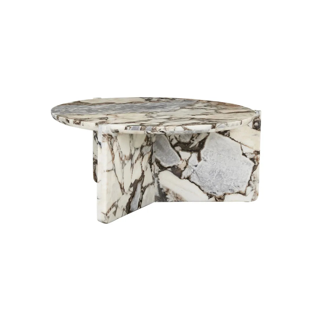 Venus Revolve Coffee Table Satin Ocean 725mm