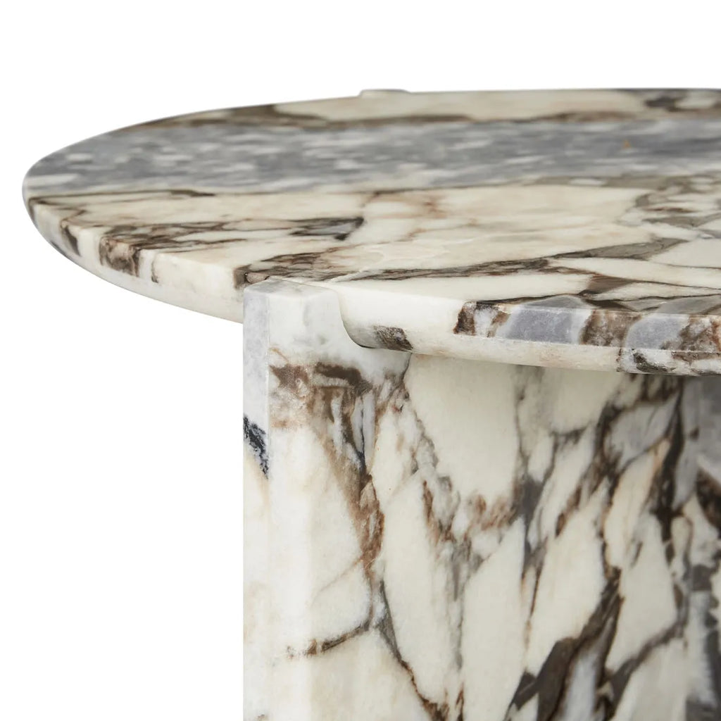 Venus Revolve Coffee Table Satin Ocean 725mm