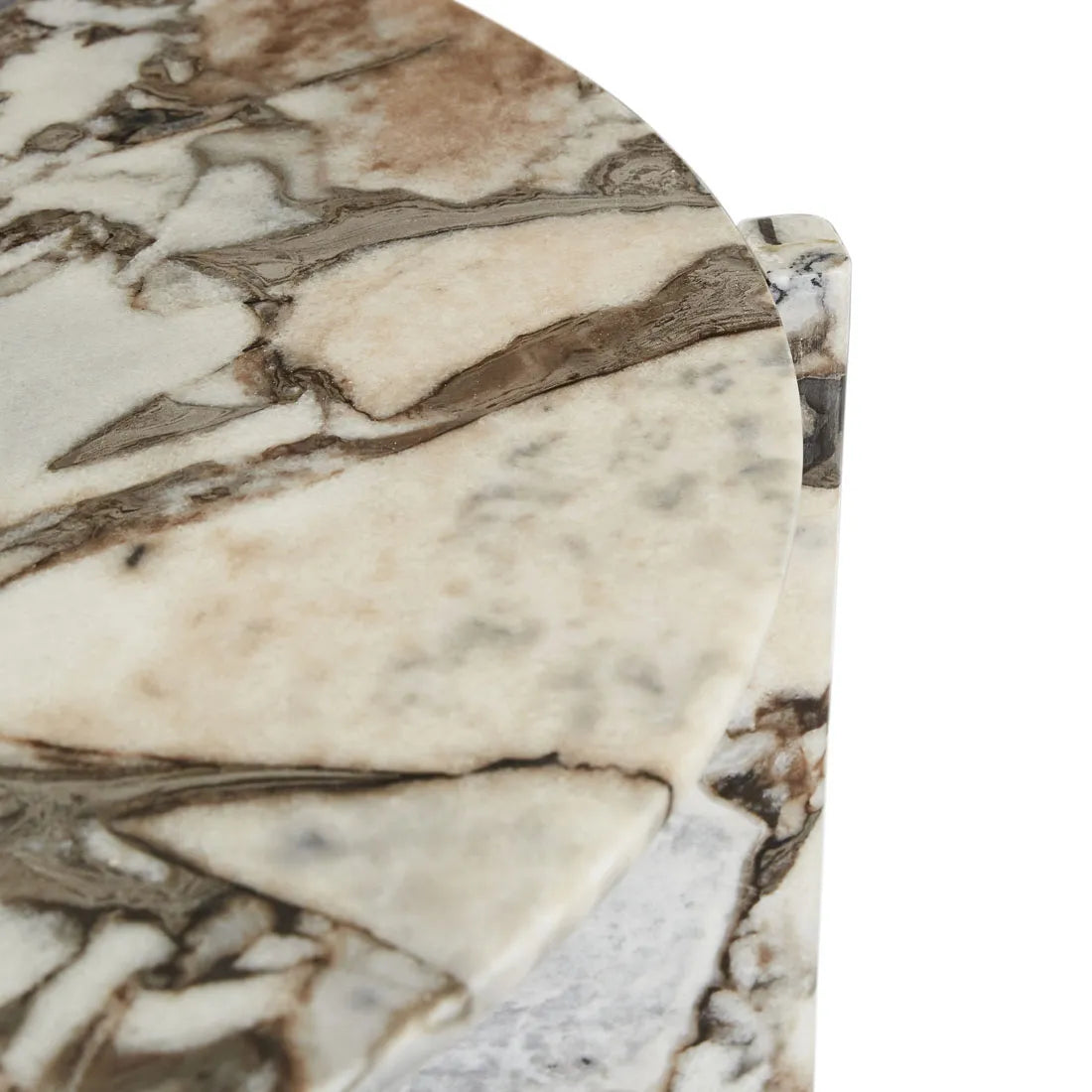 Venus Revolve Coffee Table Satin Ocean 725mm