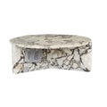 Venus Revolve Coffee Table Satin Ocean 925mm