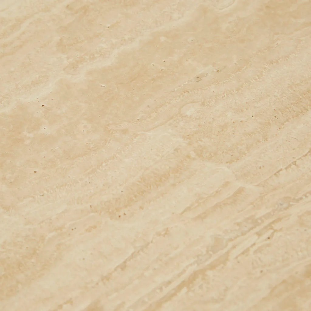 Oberon Crescent Marble Buffet Shell