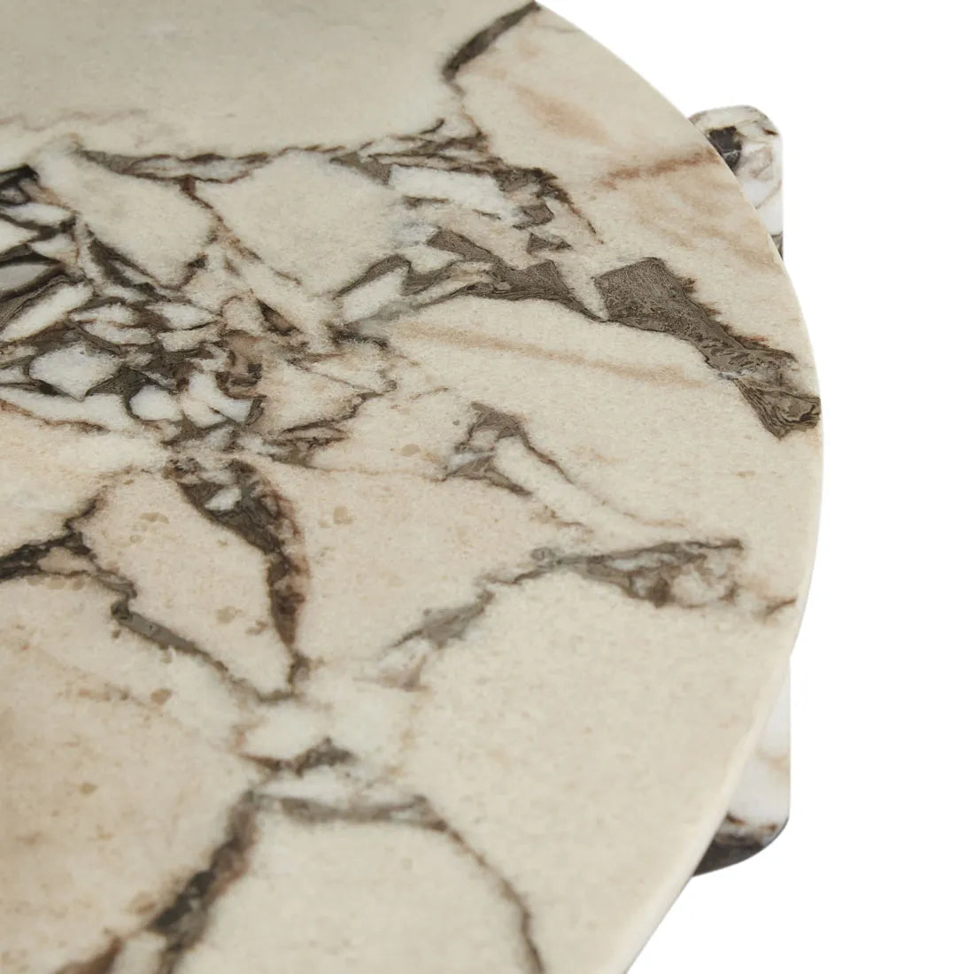 Venus Revolve Coffee Table Satin Ocean 925mm