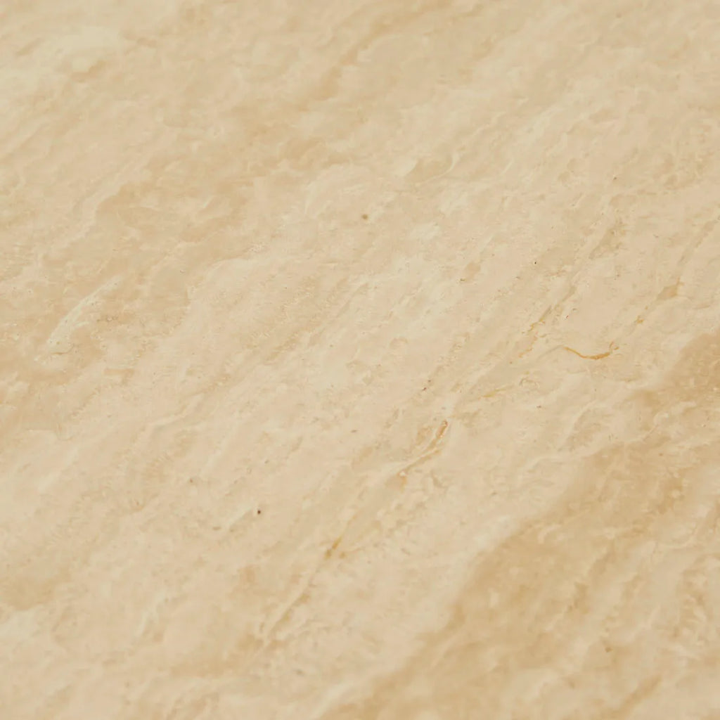 Oberon Crescent Marble Buffet Shell