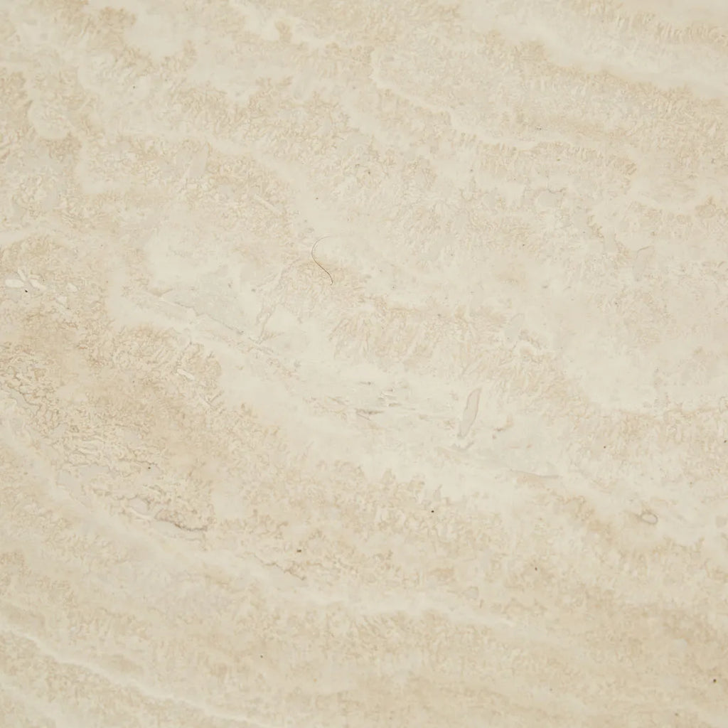 Venus Revolve Coffee Table Travertine 925mm