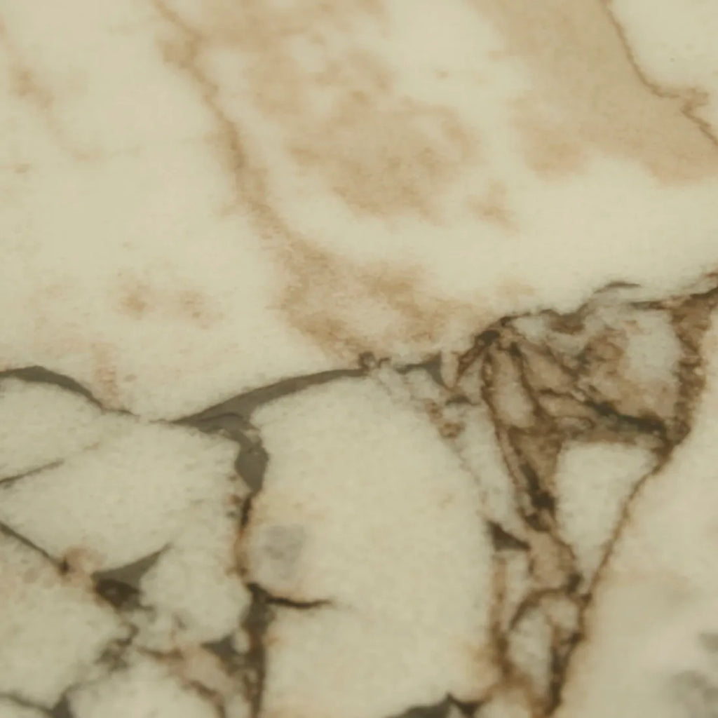 Oberon Crescent Marble Buffet Smoked Ash