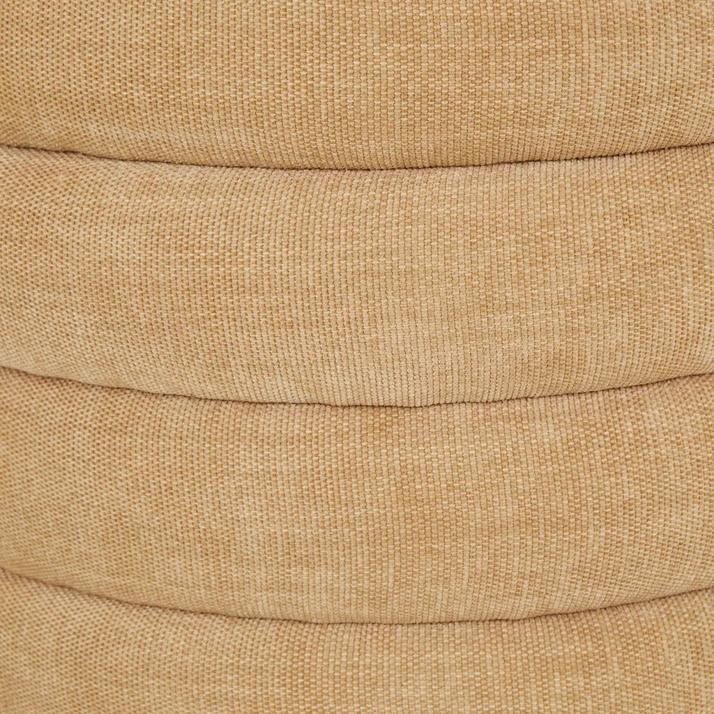 Kennedy Ribbed Medium Ottoman Copeland Honey
