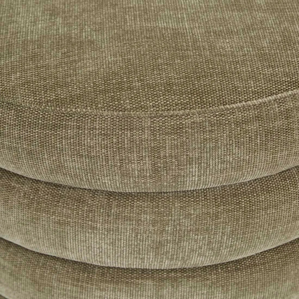 Kennedy Ribbed Medium Ottoman Copeland Olive