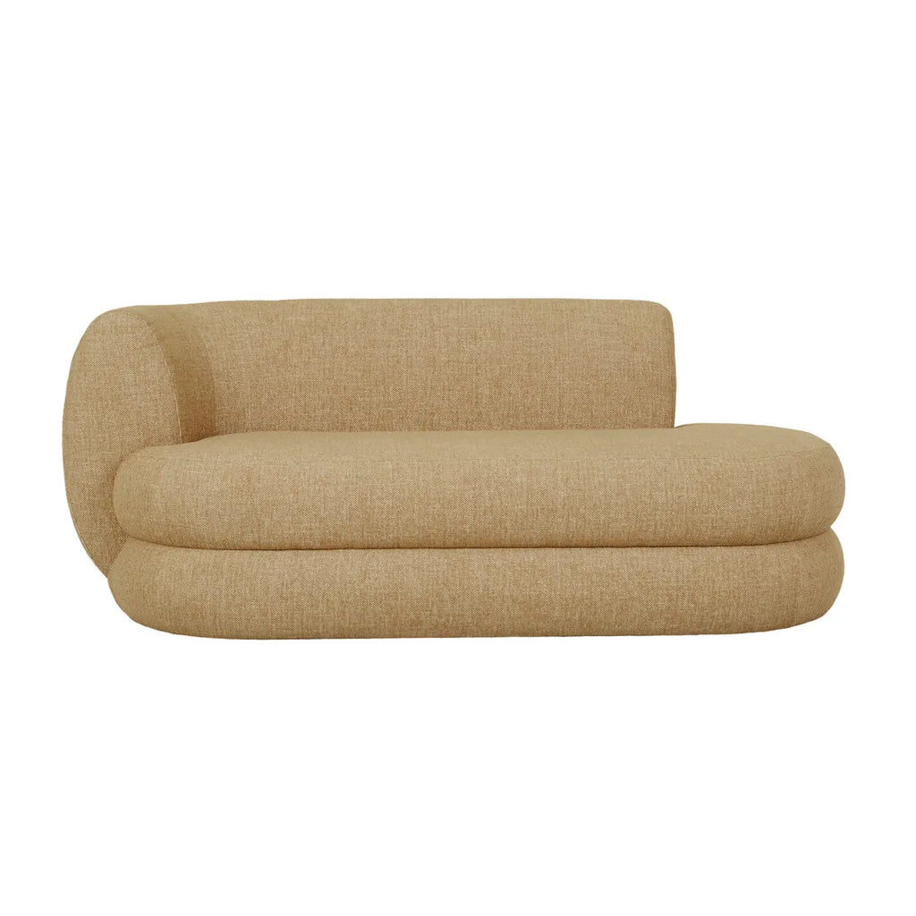 Vera Daybed Left Oat Hay