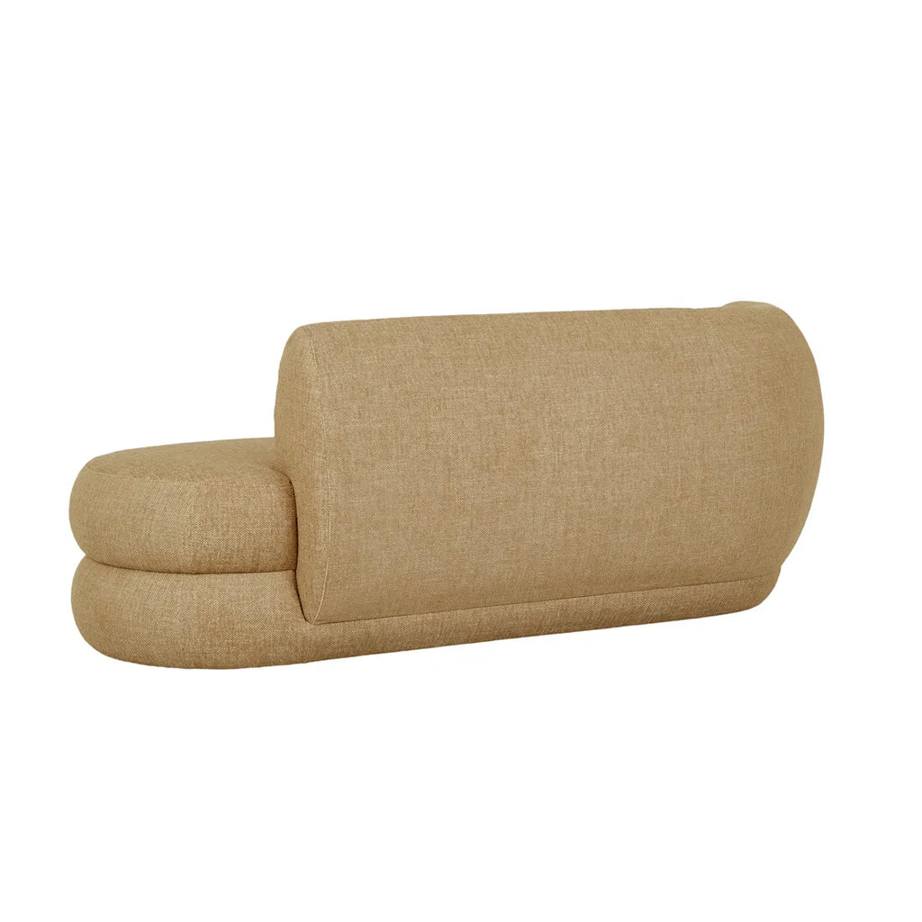 Vera Daybed Left Oat Hay