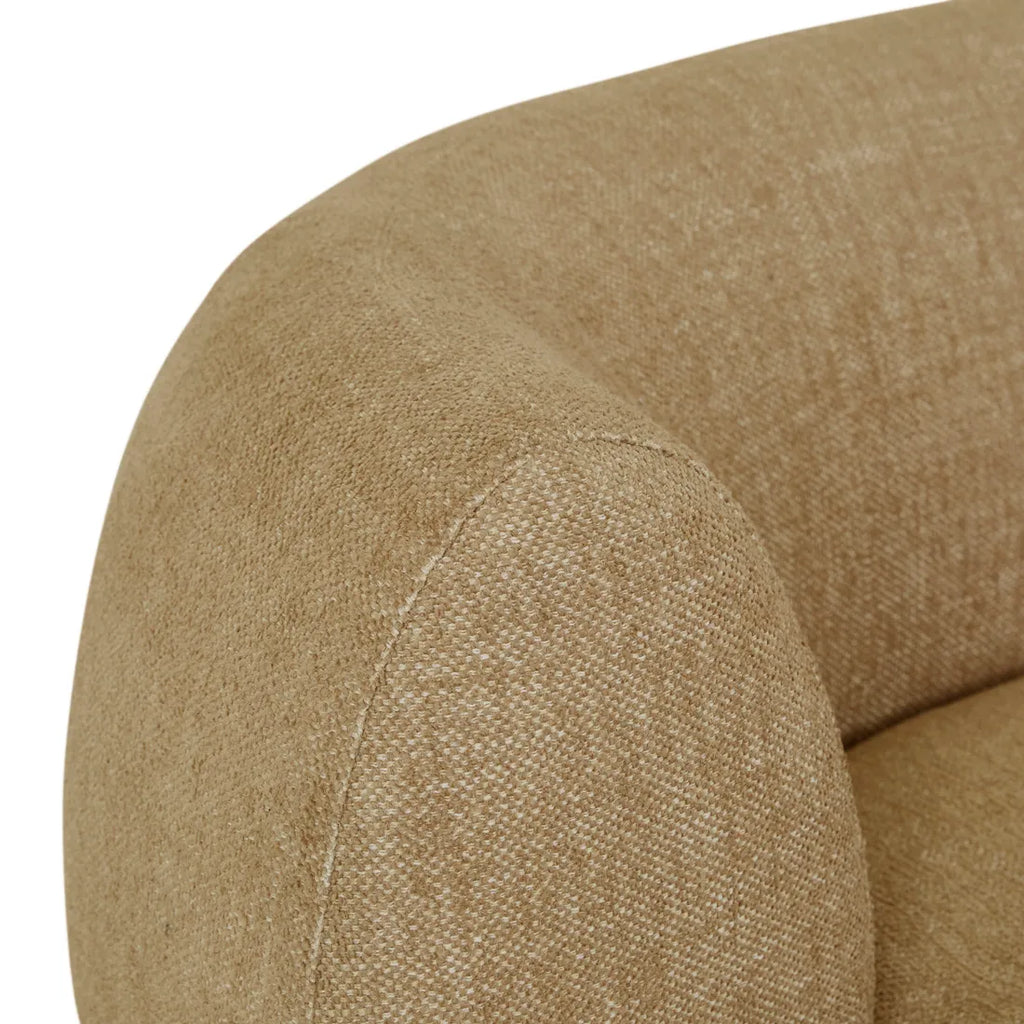 Vera Daybed Left Oat Hay