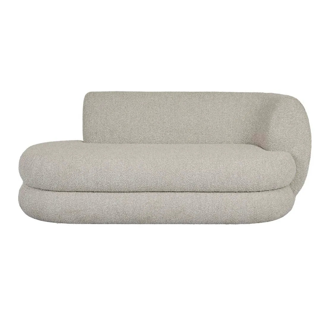 Vera Daybed Right Oat Sherpa
