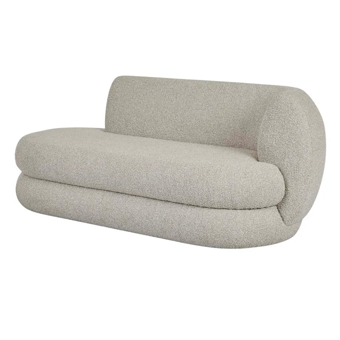 Vera Daybed Right Oat Sherpa