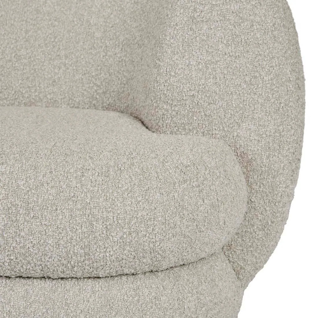 Vera Daybed Right Oat Sherpa