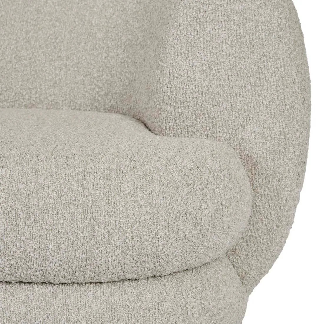 Vera Daybed Right Oat Sherpa