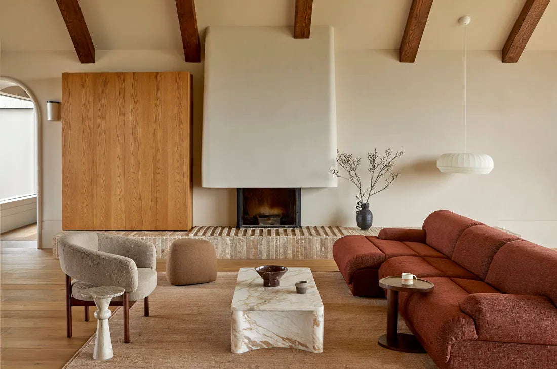 Verity Coffee Table Travertine