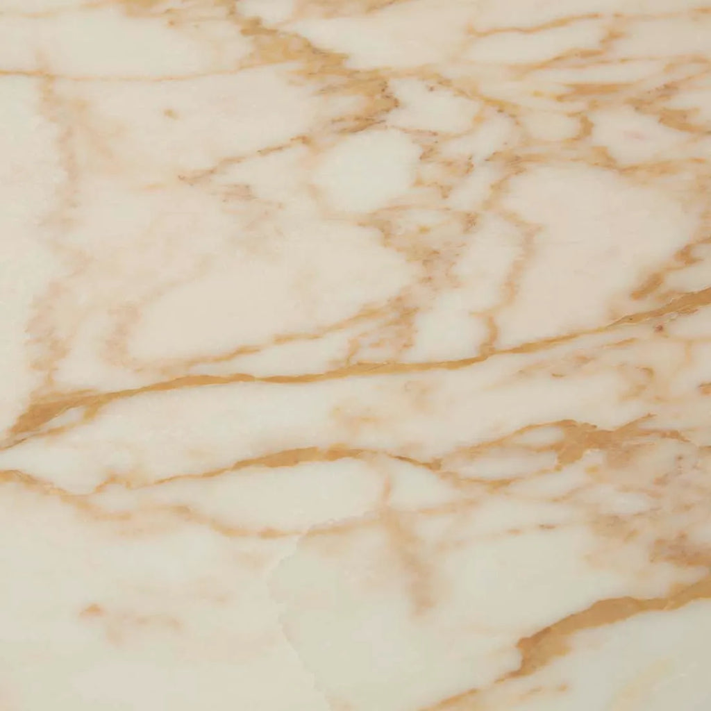 Verity Coffee Table Golden White Marble