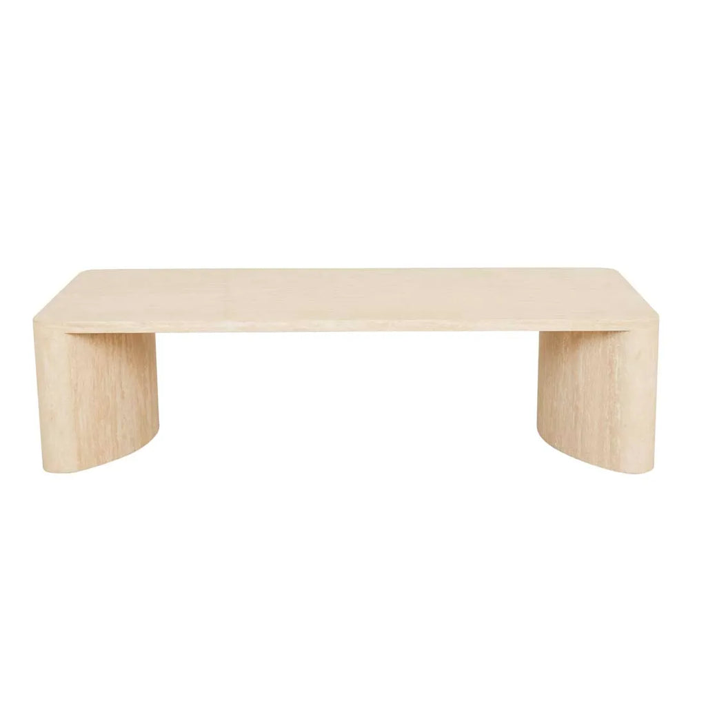 Verity Coffee Table Travertine