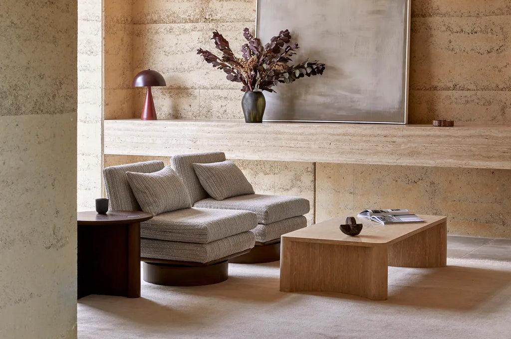 Verity Coffee Table Travertine