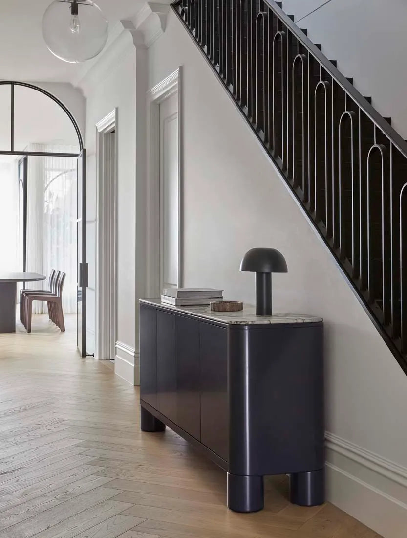 Frankie Marble Buffet Camel