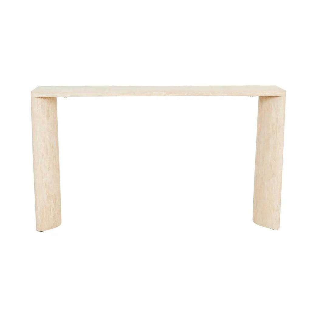 Verity Console Table Travertine
