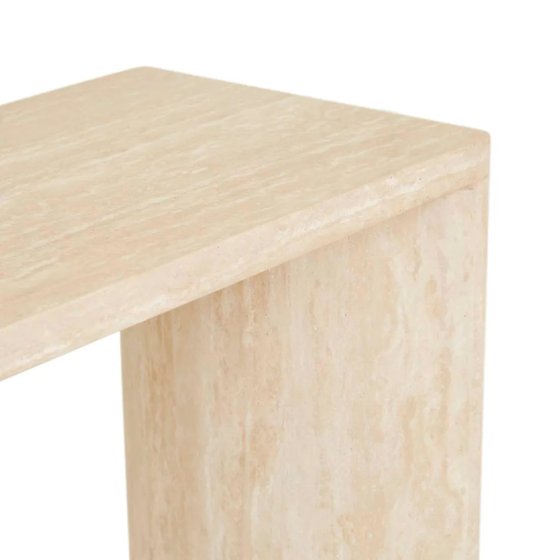 Verity Console Table Travertine