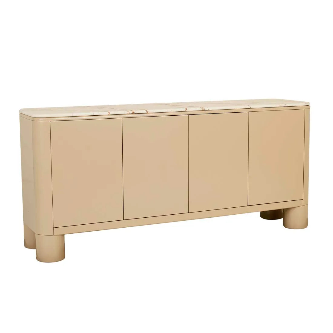 Frankie Marble Buffet Camel