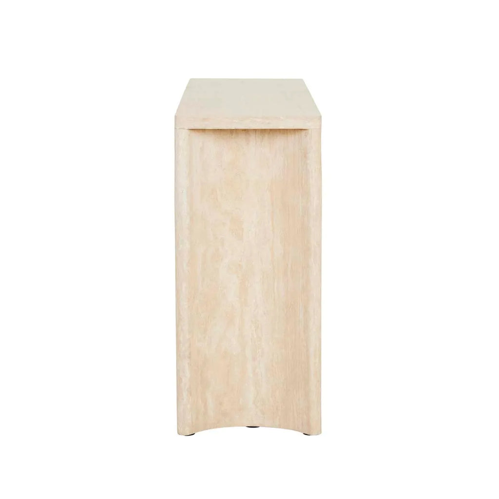 Verity Console Table Travertine