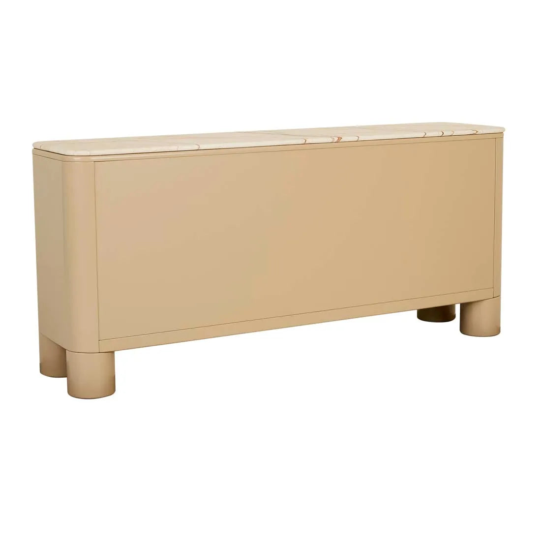Frankie Marble Buffet Camel