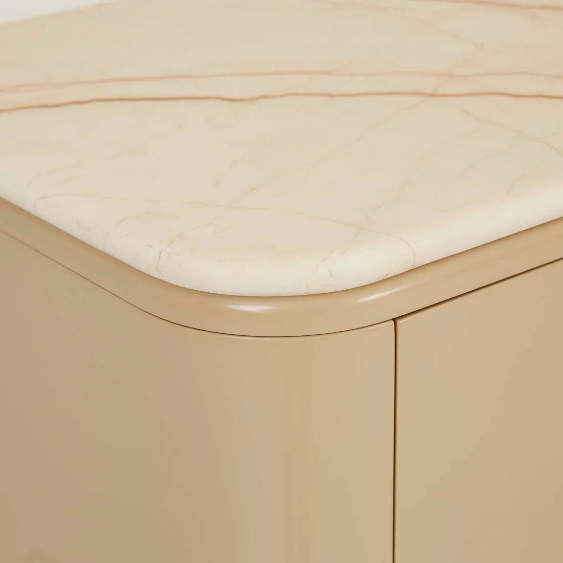 Frankie Marble Buffet Camel