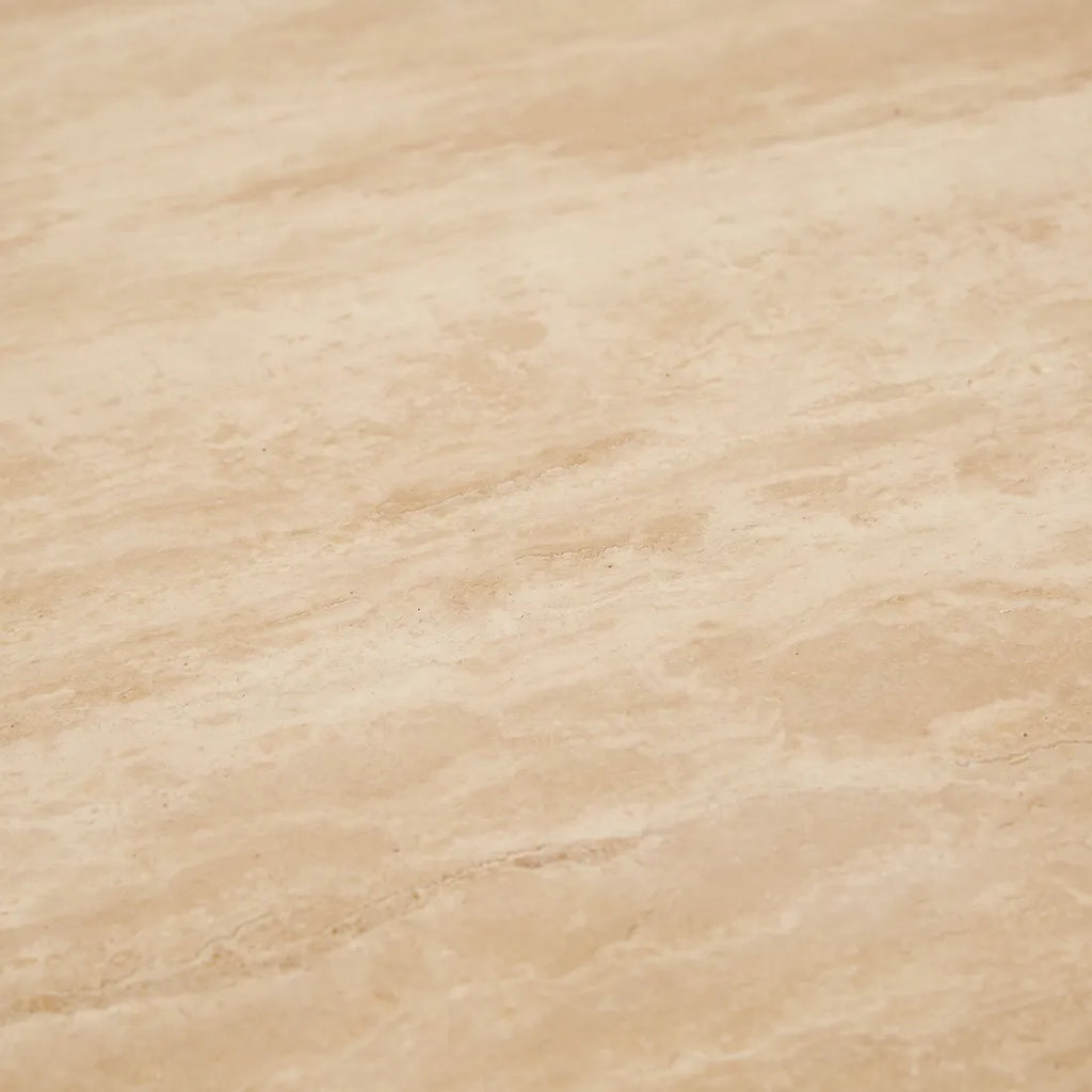 Verity Round Dining Table Travertine
