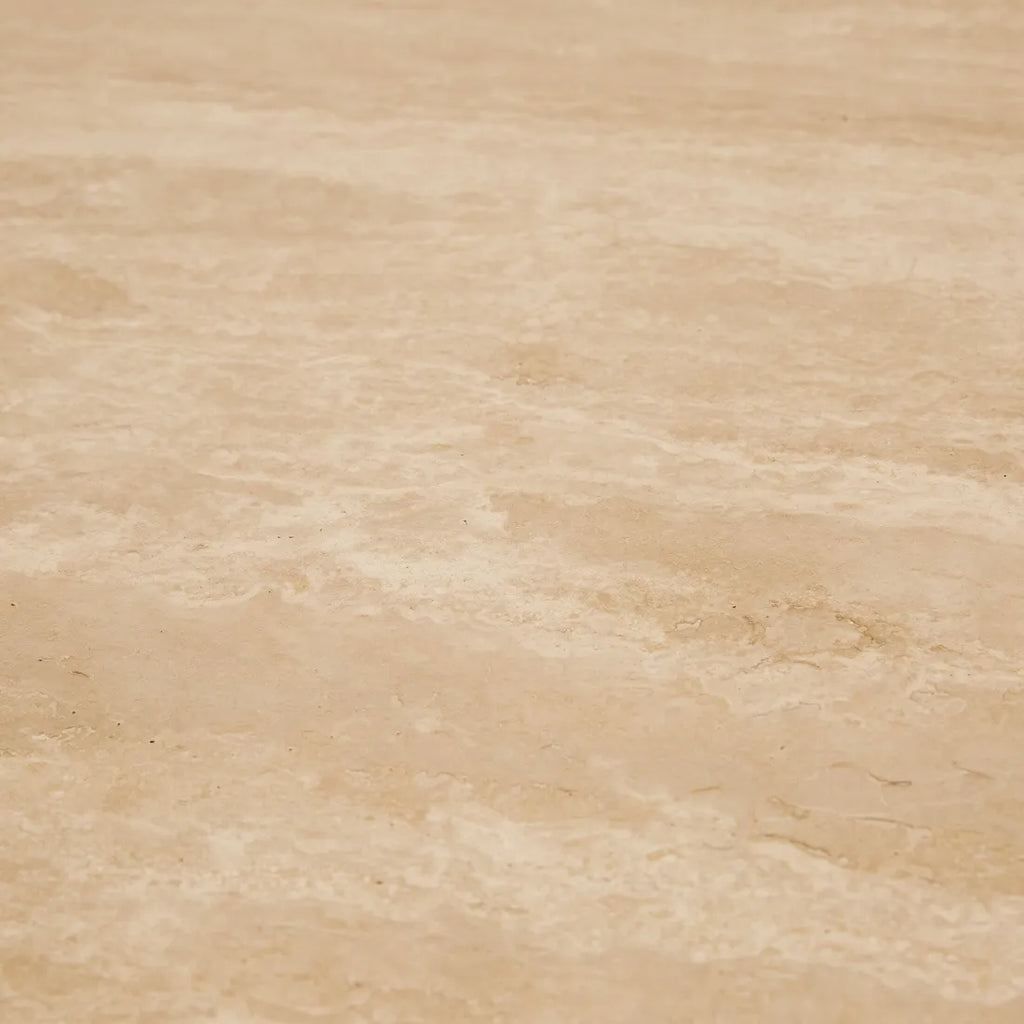 Verity Round Dining Table Travertine