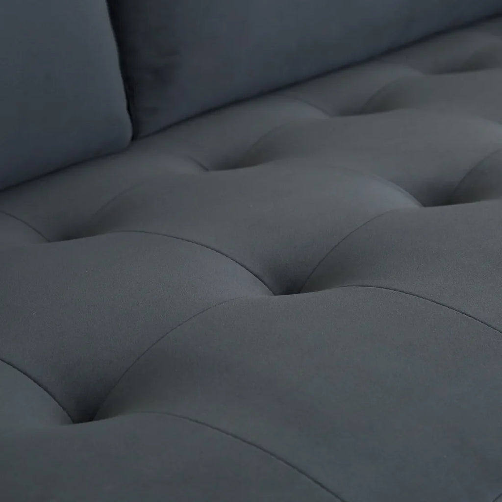 Vittoria Carson Three Seater Sofa Nocturne Velvet