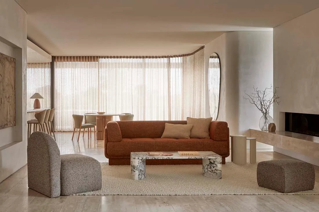Vittoria Strata Four Seater Sofa Ranger Weave