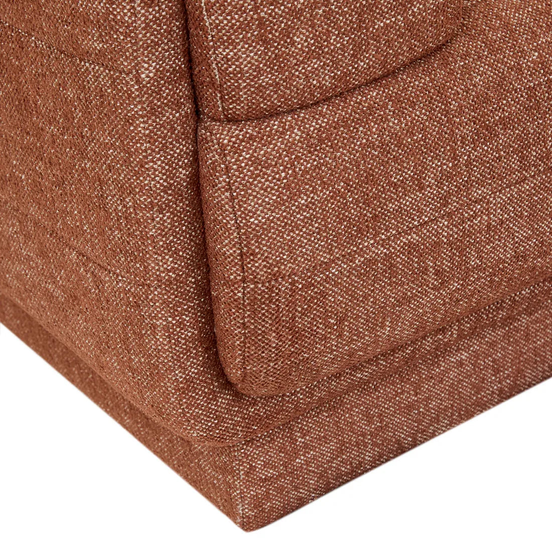 Vittoria Strata Three Seater Sofa Brick
