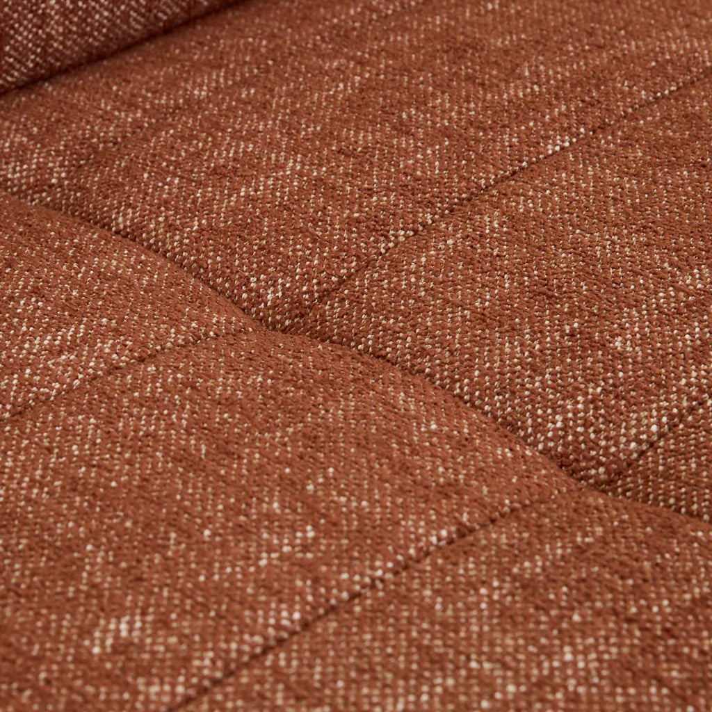 Vittoria Strata Three Seater Sofa Brick
