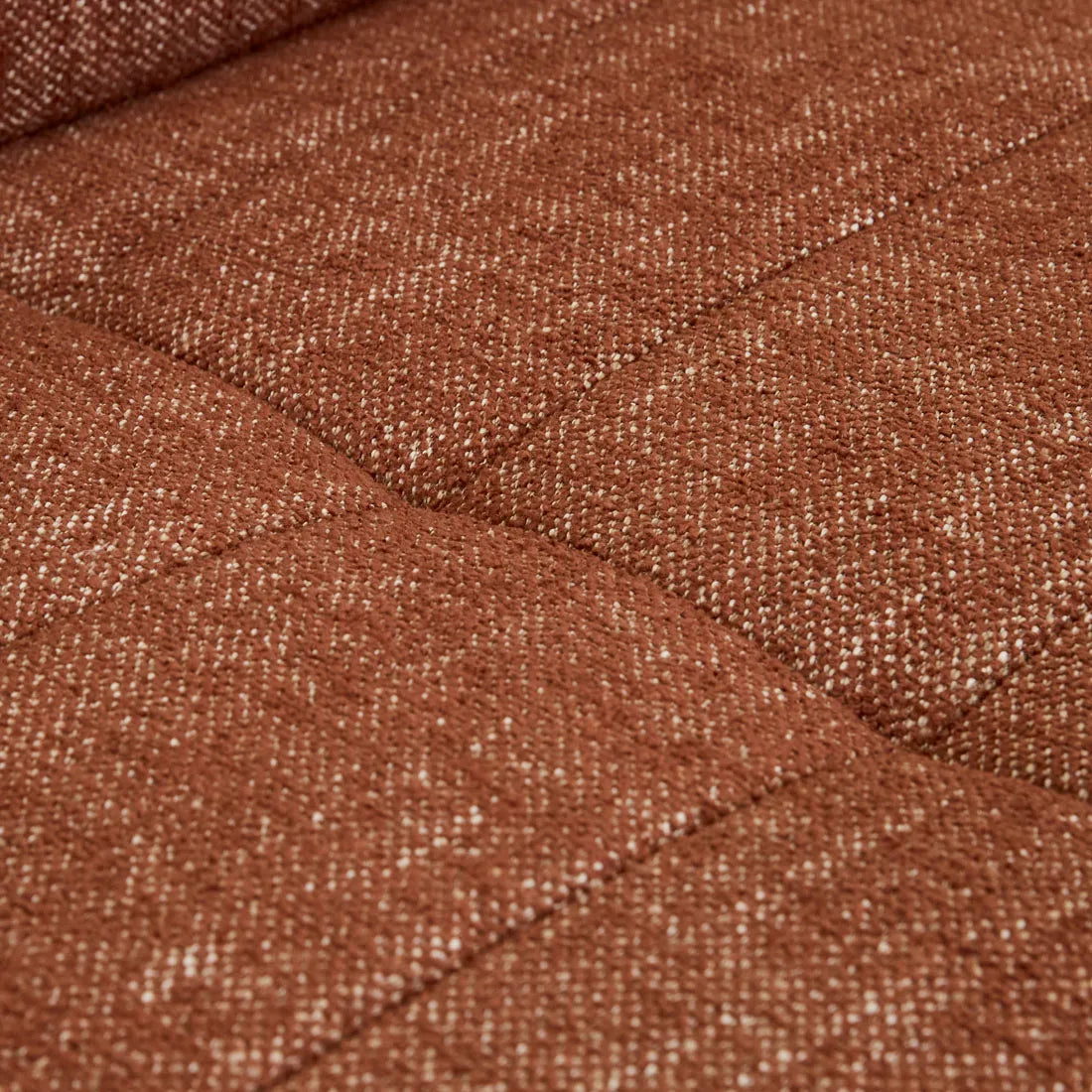Vittoria Strata Three Seater Sofa Brick