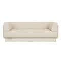Vittoria Strata Three Seater Sofa Noyack Salt