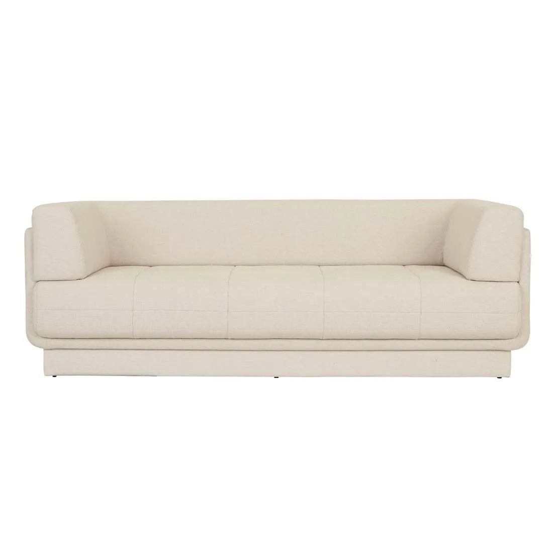 Vittoria Strata Three Seater Sofa Noyack Salt