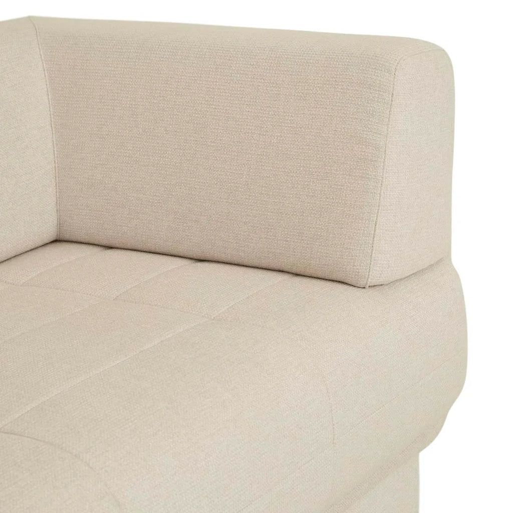 Vittoria Strata Three Seater Sofa Noyack Salt