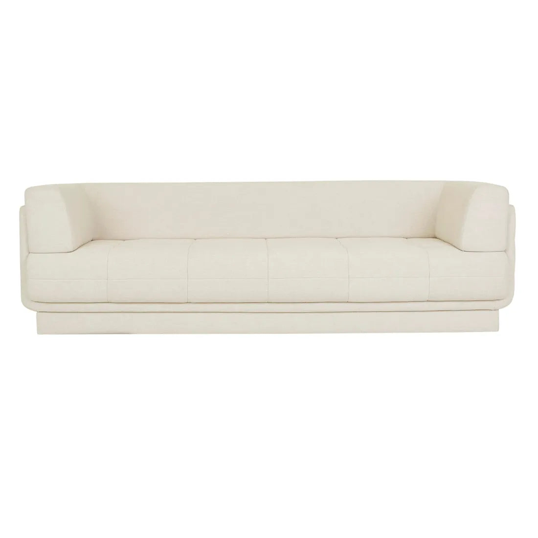 Vittoria Strata Four Seater Sofa Noyack Salt