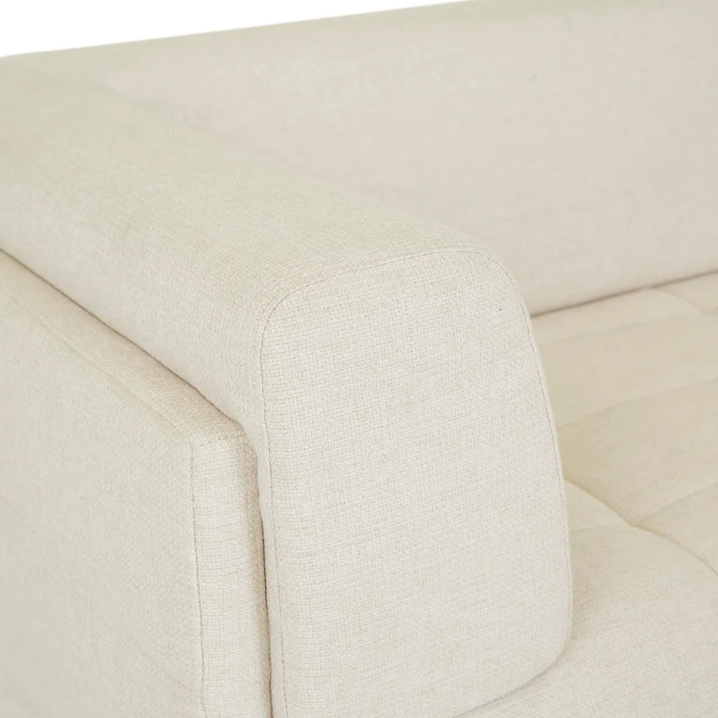 Vittoria Strata Four Seater Sofa Noyack Salt