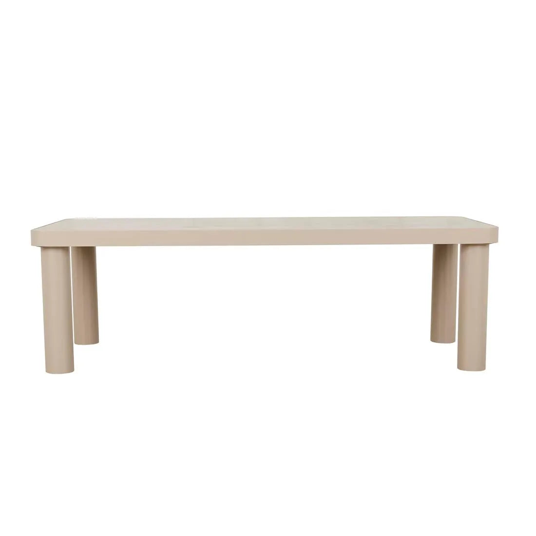 Frankie Outdoor Ceramic Dining Table Clay