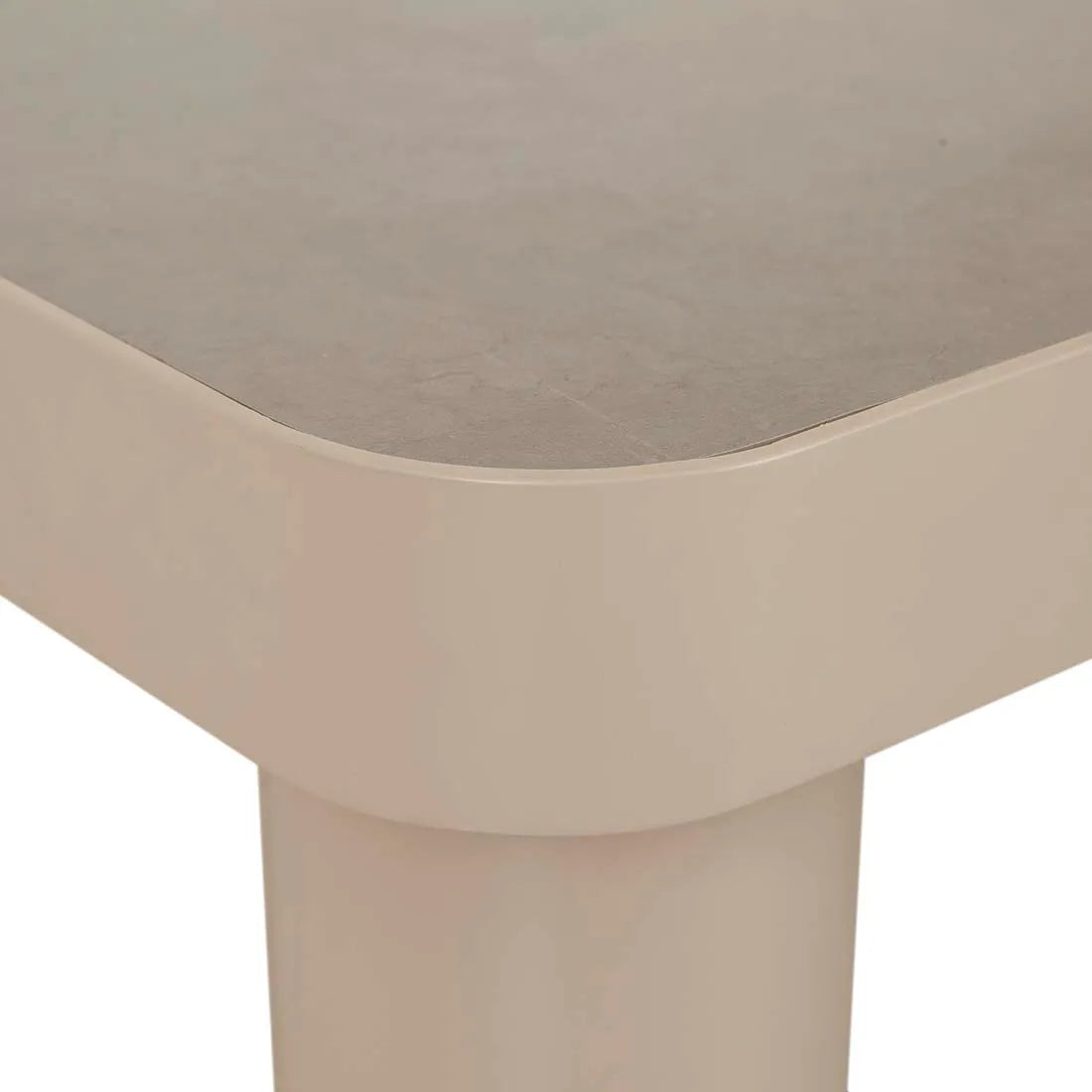 Frankie Outdoor Ceramic Dining Table Clay