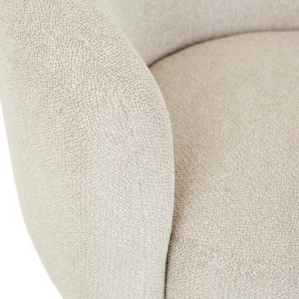 Alto Armchair Stone Tweed