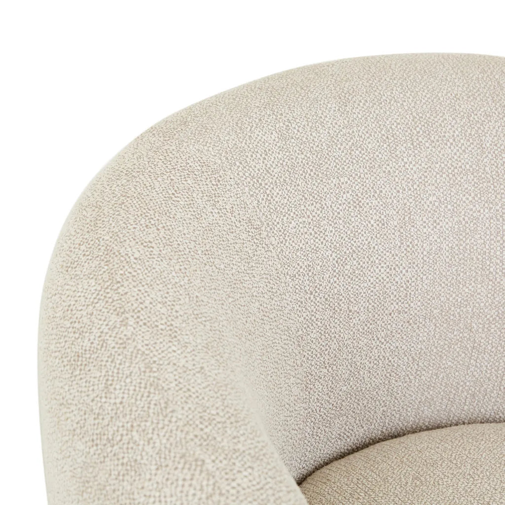 Alto Armchair Stone Tweed