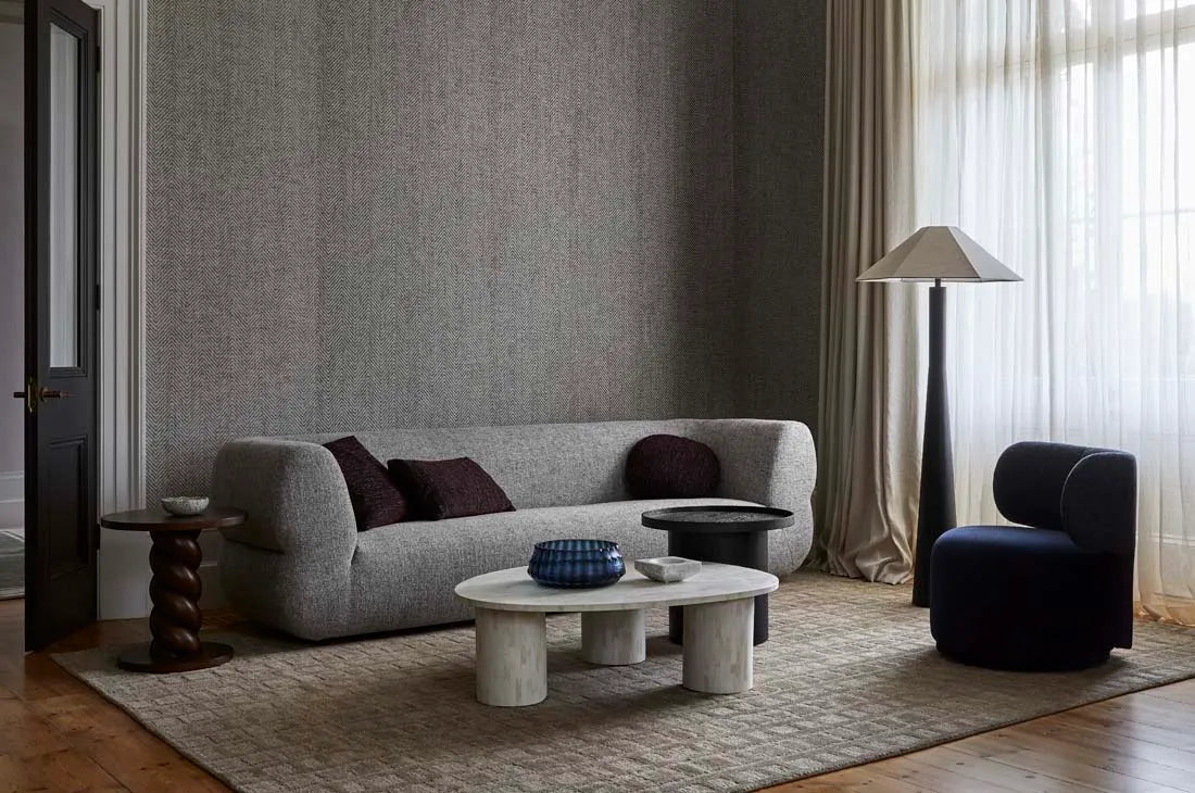 Trove Twist Side Table Chestnut