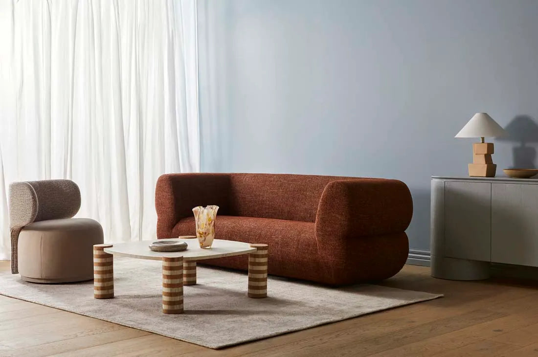 Juno Cloud Four Seater Sofa Sofa Moon Rock