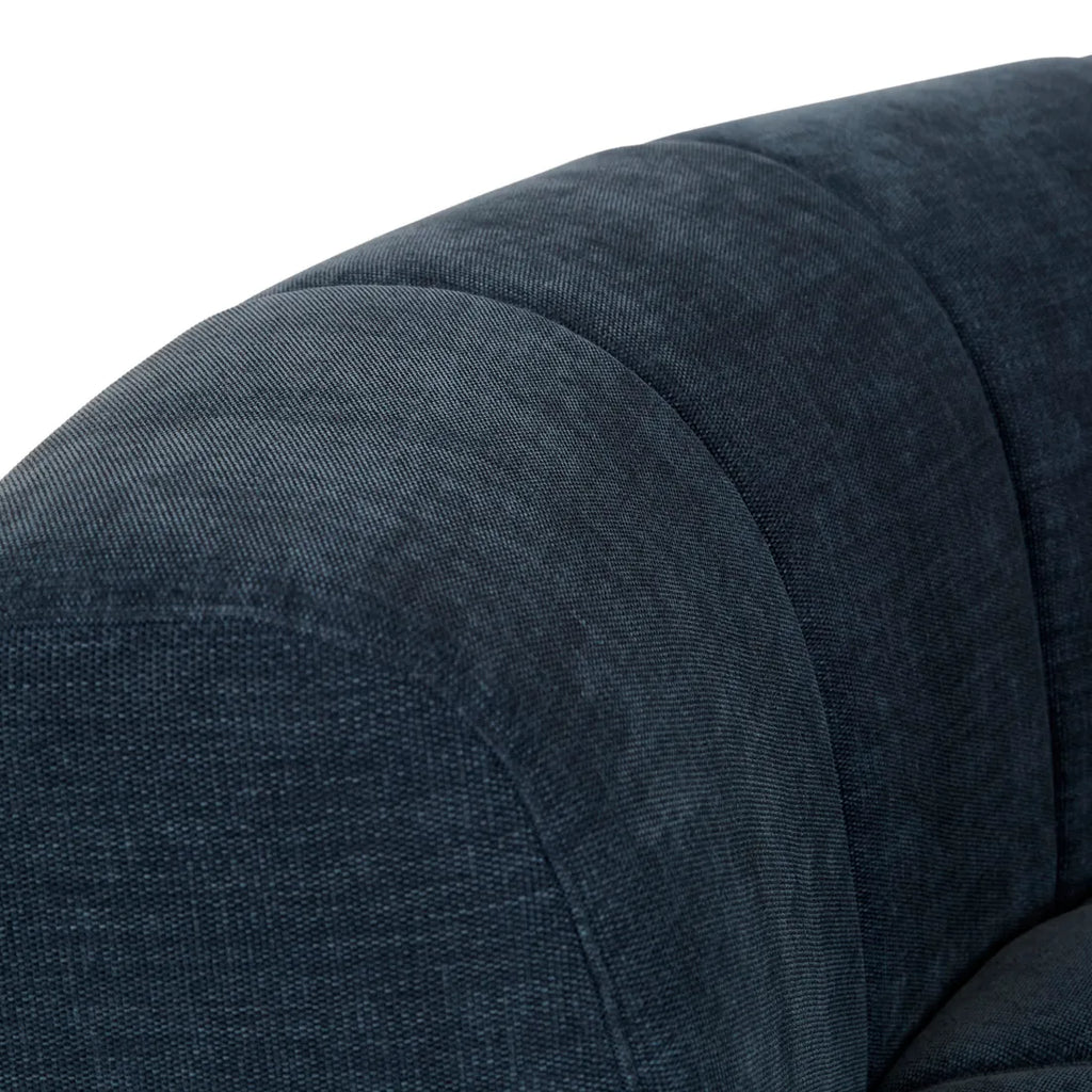 Juno Channel Round Corner Sofa Copeland Ink