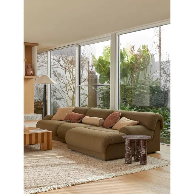 Juno Sierra Right Arm Sofa White Bark