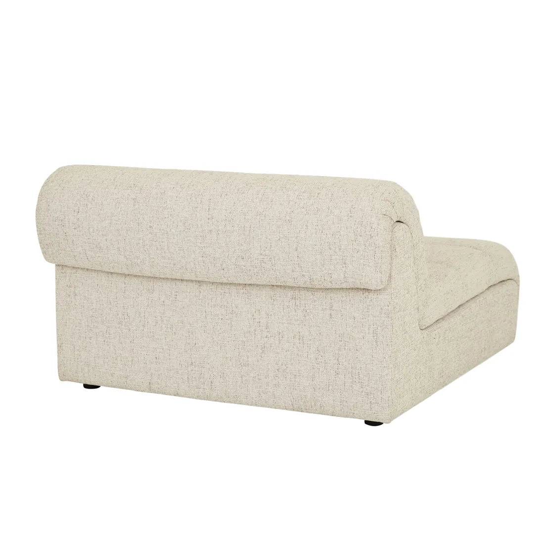 Juno Sierra Right Chaise Sofa White Bark